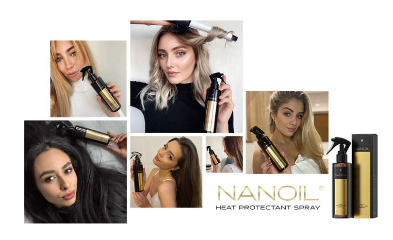 spray protección de calor para cabello Nanoil
