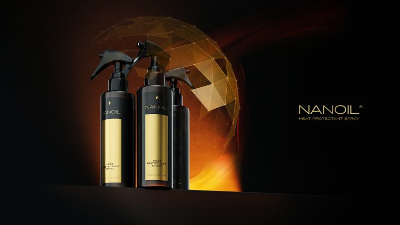 Nanoil spray de protección contra calor