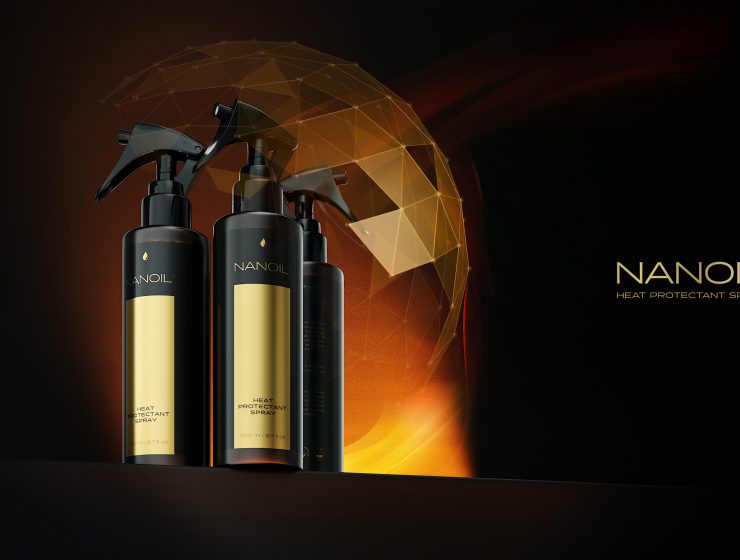 Nanoil spray de protección contra calor