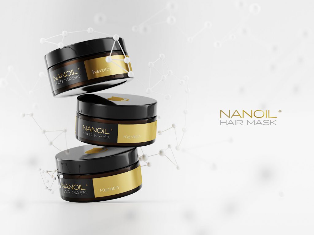 ¡Renacimiento del Cabello al 100% con Nanoil Keratin Hair Mask!