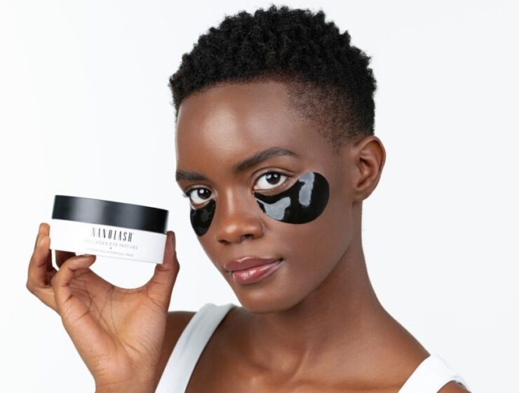 Parches Para Ojos Nanolash con Colágeno