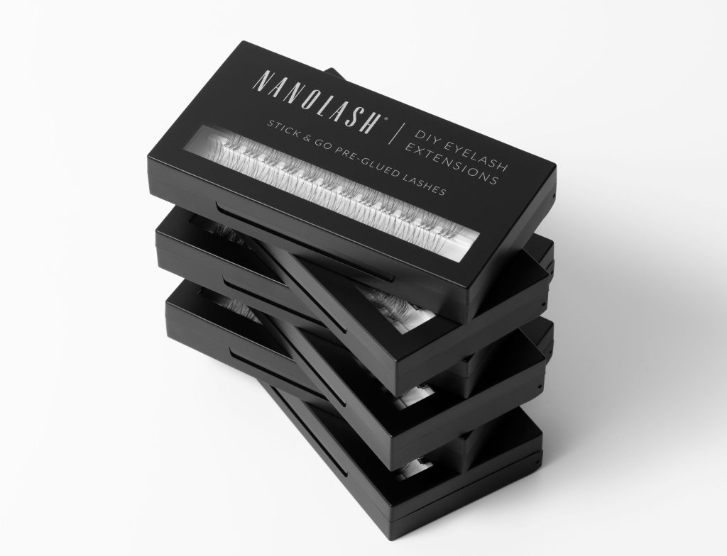 Pestañas postizas pre-pegadas nanolash